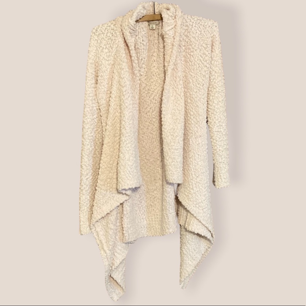 Adam Levine Cardigan - Light Pink - Open Front - Long Sleeves